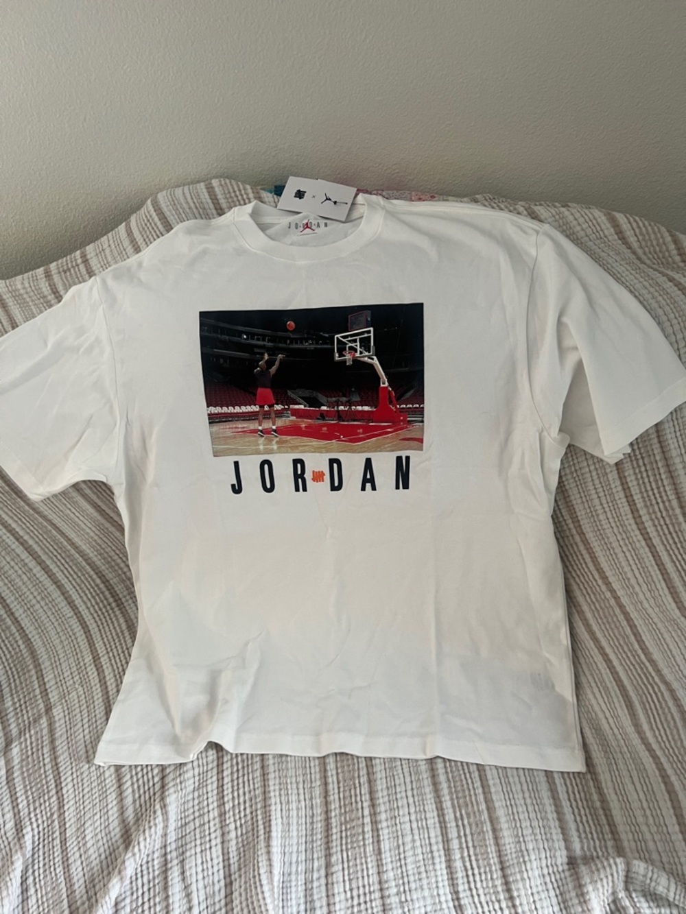 NWT Jordan x Undefeated Free Throw Shirt